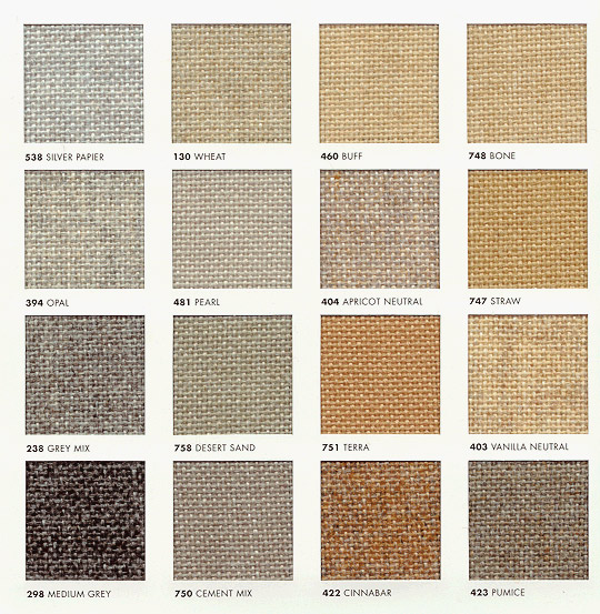 Guilford of Maine color chart