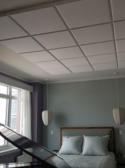 Piano Room Melamine Ceiling Tiles