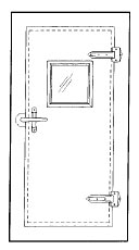 Removable panel sections