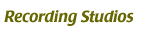 Recording Studios